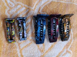Set Of 5 Hair Clip New