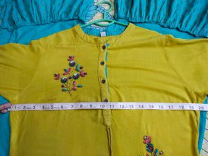 Lime Green Sharara
