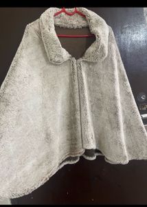 Cozy Faux Fur Cape