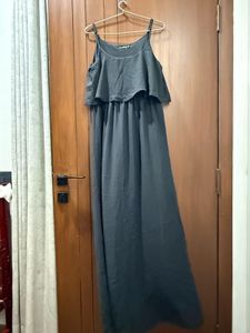 Adjustable Straps Ankle Length Midi