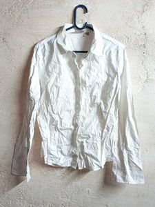 Ladies Formal Shirt Top Stripped
