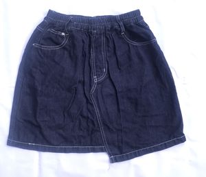 Denim Cotton Skirt