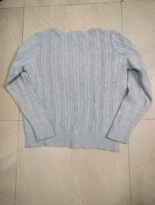 Grey Pullover Sweater