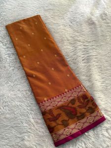 Brand New Silk Saree with Attached Blouse Piece