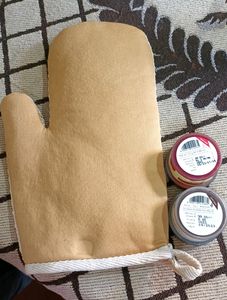 Plum Body Scrubs &amp; Exfoliating Glove