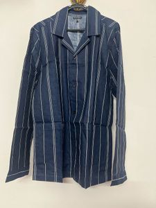 Cotton Striped Night Suit For Men
