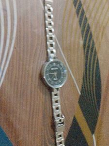 Silver Tone Ladies Watch