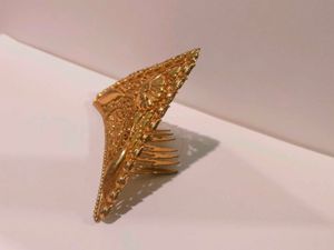 Golden Hair Clip for bride or bridel look