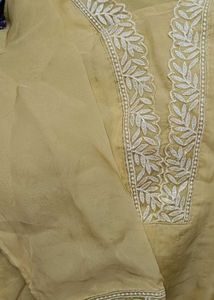Beautiful Yellow Colour Straight Suit With Dupatta