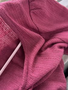 Rose Pink Top with frill Sleeves