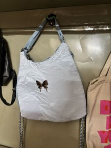 Butterfly Detail Hobo Bag