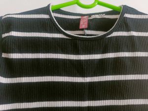 Striped Sleeveless Dress