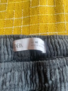 Blue Corduroy Cargo Pants