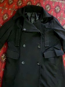 Classic Black Trench Coat