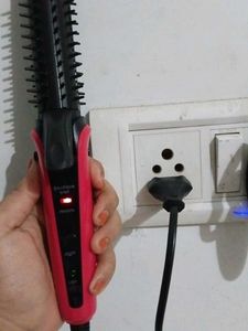 3 In 1 Hair Curler, Straightener with Comb