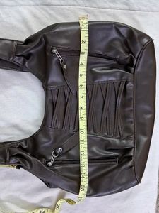 Bag Soft Leather Brown Color New Hai Ple Cash