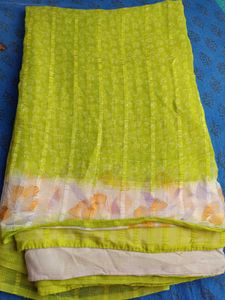 Green light weight sareee