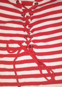 Red &amp; White Top