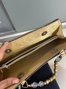 Embroidered Clutch Bag