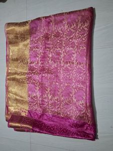 Rose Colour Festive Saree
