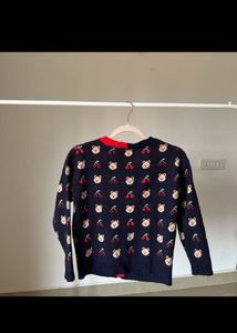 Cute Bear &amp; Cherry Cardigan