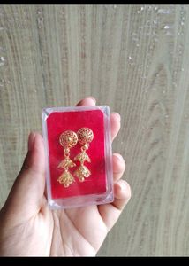 GOLDEN LAYERED EARRINGS 😻