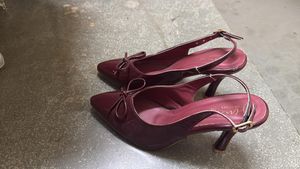 Bow Slingback Stiletto Heels