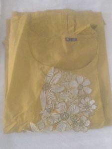 Floral Embroidered Kurta