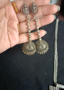 Oxidised Jewellery Set