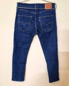 Levis Men Blue Tapered Fit Slim 512 Mid Rise Jeans