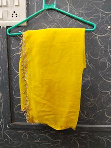 Lavish Yellow Colour Peplam Dress With Duptta