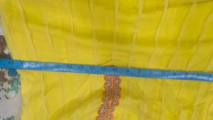 Yellow Anarkali