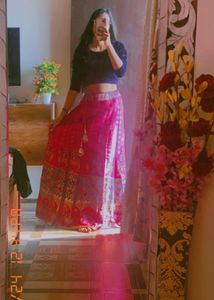 One Time Wear Skirt And Blouse
