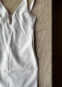 White Mini Zara Dress
