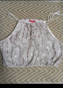 Sparkly Halter Top