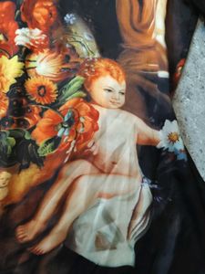 Vintage Child Detail Mesh Top
