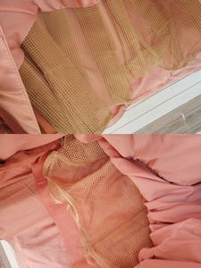 Beautiful🧿 Peach 🍑 Net Lehanga- PRICE DROP