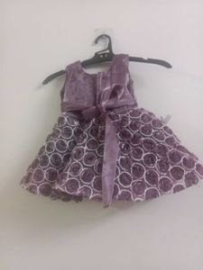Cute Purple Rose Dress