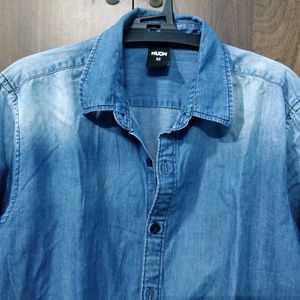 Blue Jeans Pattern Shirt Nuon by Westside
