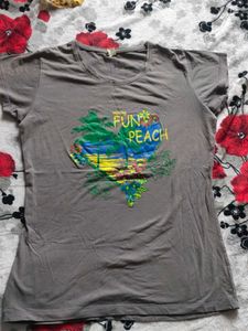 Fun Peach Graphic Tee