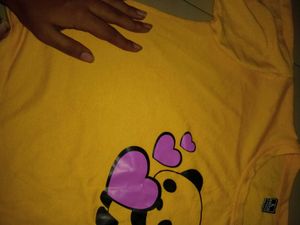 Cute Panda Graphic Tee NEW