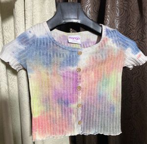 Tie-dye Mango Top