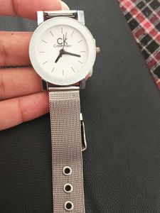 CK Silver Watch