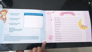 BABY MILESTONE BOOK
