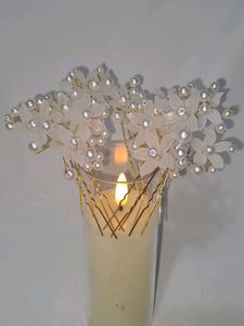 Pearl Floral Hair Pins