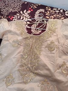 Fully Stitched Dress With Beautiful Embroidery