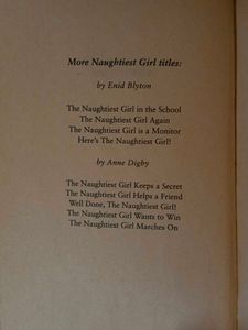 The Naughtiest Girl