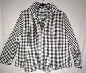Gingham Button-Down Shirt