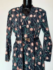 New Korean Floral Dress