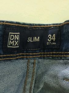 Dark Wash Denim Jeans dnmx